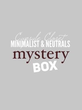 Womens Minimalist Designer Wear MYSTERY BOX Bundle